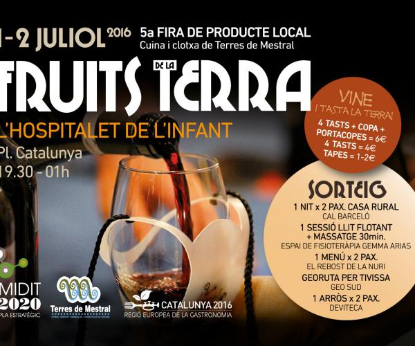 V Fira Fruits de la Terra Producte local Cuina clotxa Som Gastronomia Fair Feria Gastronomy