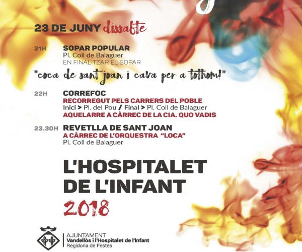 Sant Joan 2018 a Vandellòs i l'Hospitalet de l'Infant Masia Castelló Masboquera