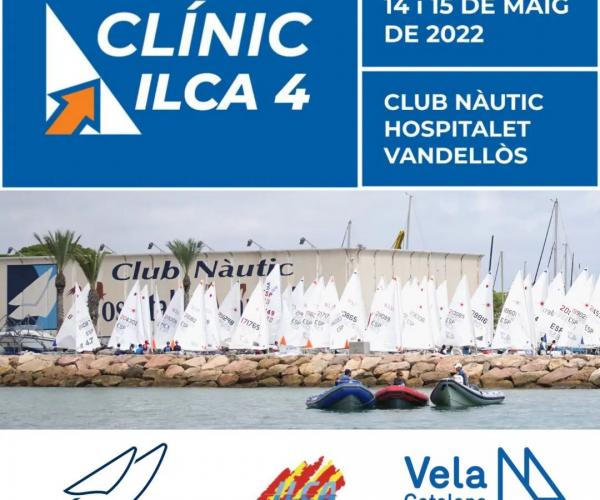 Concentració d'ILCA4 en el Club Nàutic Hospitalet-Vandellòs